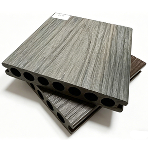 Tarima de WPC Sólida/Alveolar Impermeable y Antideslizante, Tarima Compuesta de Alta Resistencia 140*22mm, Suelo Exterior para Jardín, Patio, Hotel - Product Image 1