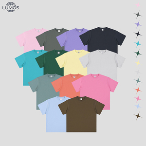 Camiseta Oversize de Alta Calidad, Cuello Caído, <span class=keywords><strong>para</strong></span> Verano, Personalizable con Impresión, 100% Algodón, <span class=keywords><strong>para</strong></span> <span class=keywords><strong>Hombre</strong></span> - Product Image 4