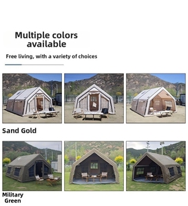 Tente de camping automatique gonflable <span class=keywords><strong>Tuki</strong></span> Super Large 17.2 quatre saisons pour l'extérieur, 3.6x4.8m, 3000mm+, technologie TC imperméable - Product Image 5
