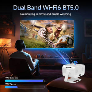 Nouveaux projecteurs publicitaires extérieurs C660 LCD Android 14.0, projecteurs intelligents Android mobiles 1080p, projecteurs mini LED 4k - Product Image 4