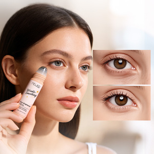 Esencia Personalizada para el Contorno de Ojos, Antiarrugas, con Péptidos y Cafeína, Cuidado de los Ojos, Efecto Lifting, Iluminador, Suero en Roll-on para Ojeras e Hinchazón - Product Image 1