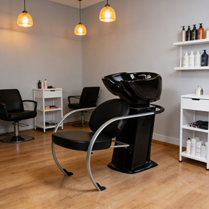 Fauteuil de lavage de tête direct usine, lit de shampoing inclinable pour salon de coiffure/salon de beauté - Product Image 6