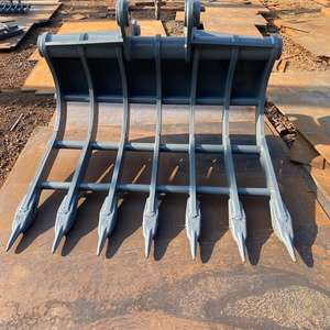 Râteau de pelle pour excavatrice pour tout modèle d'excavatrice/mini-chargeur - Product Image 1