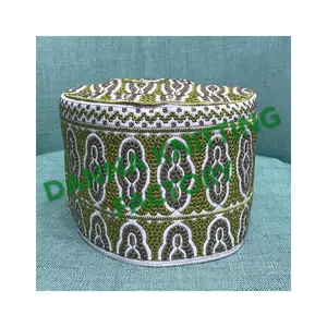 Handmaking Men Prayer Cap Neues Design Stickerei Omani Cap