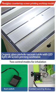 Mesa <span class=keywords><strong>de</strong></span> Serigrafía Manual <span class=keywords><strong>de</strong></span> Precisión a <span class=keywords><strong>Precio</strong></span> Económico para Impresión <span class=keywords><strong>de</strong></span> Pósteres, Papel y Camisetas, 70*80cm - Product Image 6