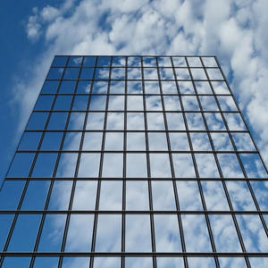 Système de <span class=keywords><strong>façade</strong></span> mur-rideau en verre avec profilés en aluminium décoratifs extérieurs pour bâtiments de bureaux modernes personnalisés - Product Image 1