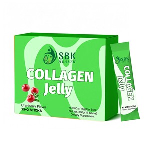 Jalea de Colágeno al por Mayor con Polvo de Yerba Mate y Péptidos de Colágeno de Pescado Gutc Leanse Focus Support Sodium Jelly - Product Image 1