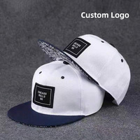 Topi Snapback Berkualitas Tinggi dengan Logo Custom, Warna Campuran, Brim Terstruktur, Dapat Disesuaikan, Gaya Hip Hop, untuk Dewasa