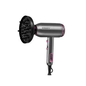 Kemei ไดร์เป่าผมเป่าลมร้อนและเย็น KM-6841มืออาชีพ, ไดร์เป่าผม3-in-1 3500W