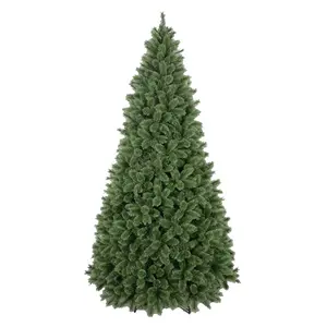 Lobby Corridor New Year Winter Party Ornament Simulated Faux Christmas Pine Tree Cashmere Pine Needle Xmas Tree