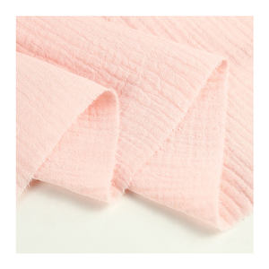 جودة عالية 125GSM 130GSM 40s كريب بيع بالجملة شاش قطن مزدوج لفة من الصين - Product Image 3