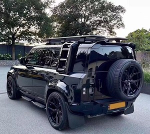 Nouveau protecteur de pare-chocs latéral avant arrière plaque décorative anti-<span class=keywords><strong>rayures</strong></span> pour Land Rover Defender 110 2020 - Product Image 4