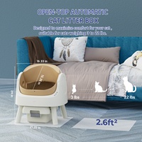 Litière automatique pour chat AutoScooper 11, très vendue, nettoyage facile sans effort, matériaux écologiques, contrôle des odeurs, pour toutes les races de chats