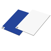 Tapis collant jetable de taille de logo personnalisé 30 couches 45*90cm salle d'opération sol entrée adhésif salle blanche