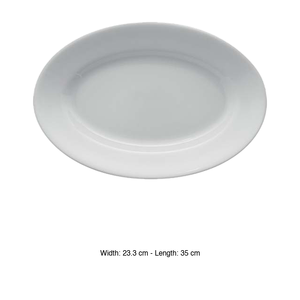 ถาดเสิร์ฟทรงรีทิโวลี่ 35 × 23.3 ซม. ซัตตูร์เนีย - Product Image 3