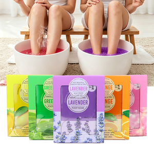 Soin des pieds 4-en-1 de marque privée : Liquide de trempage pour pédicure et manucure au sel d'Epsom pur - Product Image 1