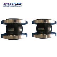 Raccord flexible sismique à bride flottante en acier inoxydable SUS304 zingué, homologué FM, résistant aux hautes températures, joint d'expansion métallique