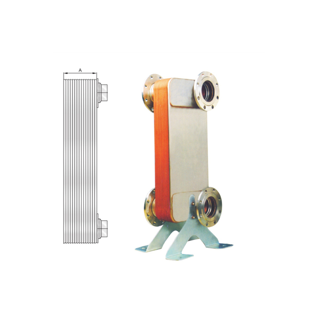 Stainless Steel BPHE Brazed Plate HX for AI CDU Data Center Liquid Cooling Direct to Chip Server