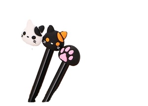Bolígrafo de Gel con Diseño de Garra de Gato, Plástico, 0.5mm, Impresión de Logotipo Personalizada, Diseño Kawaii, para Regalos Promocionales, Venta al Por Mayor - Product Image 4