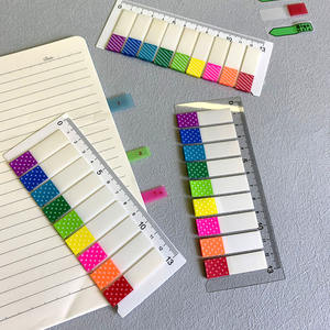 Notas Adhesivas de Colores de Alta Calidad, Etiquetas Adhesivas Impermeables, Separadores de Etiquetas, Notas Adhesivas, Pestañas de Índice de PET, Papelería - Product Image 2