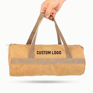 High Quality Durable Large Capacity Wear Resistant Mechanics <b>Tool</b> Carrying Bag Canvas Work BagOutdoor <b>Camping</b> Storage Canvas Bag - Product Image 1