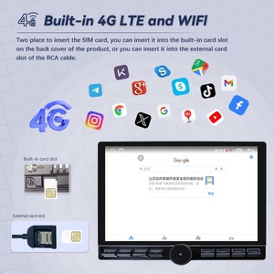 Oem 13 inch <span class=keywords><strong>New</strong></span> SU7 phong cách phổ Android Máy nghe nhạc xe stereo 2K QLED lớn màn hình cảm ứng Carplay Wifi GPS kết nối USB DSP MP5 - Product Image 5