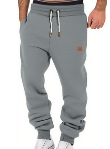 Pantalons pour hommes transfrontaliers, printemps et automne, couleur unie, sport, décontracté, <span class=keywords><strong>pantalon</strong></span> de survêtement, <span class=keywords><strong>pantalon</strong></span> <span class=keywords><strong>ample</strong></span> - Product Image 2