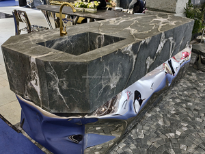 Quartzite Vert Safari en Pierre Naturelle du Brésil pour Carreaux Muraux, Plans <span class=keywords><strong>de</strong></span> Travail, Comptoirs, Plans <span class=keywords><strong>de</strong></span> Toilette, Plans <span class=keywords><strong>de</strong></span> Travail <span class=keywords><strong>de</strong></span> Cuisine, Finition Polie Effet Cuir - Product Image 2
