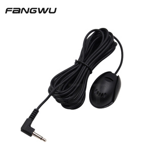 Mini 3.5mm Wired Paste Type External Microphone Car Audio Mic For DVD Radio Stereo Speaker - Product Image 2