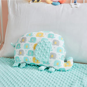 Produttore a basso prezzo di fabbrica super morbido colorato carino 2 in 1 unicorno elefante giocattoli farcito cuscino di peluche - Product Image 3