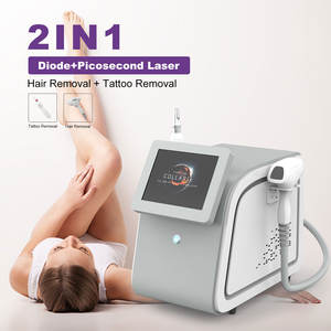 Appareil portable 2-en-1 pour l'épilation au laser diode 808 nm et le détatouage au laser Yag - Product Image 1