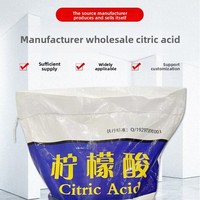 Advantage Supply Poudre d'acide citrique de qualité industrielle Contenu 50% pour les industries textiles du cuir de traitement des eaux usées