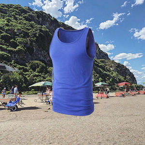 2025 Wicking Dry Rapidly Sports Running <b>Tank</b> <b>Top</b> for <b>Men</b> Casual Knitted Style - Product Image 3