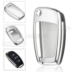 Funda Protectora de TPU Suave para Llaves de Auto, Compatible con Audi C6 A7 A8 R8 A1 A3 A4 A5 Q7 A6 C5, Accesorio de Diseño Automotriz - Product Image 5