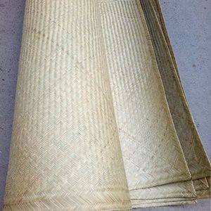Hand Woven Bamboo Mats Natural Handmade Bed Sheet Home Decoration Ceiling Mat Small Edging Bamboo Strips Lining - Product Image 4
