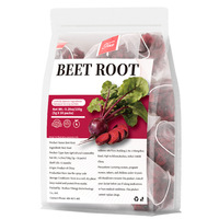 Tisane de Racine de Betterave en Sachets Pyramidaux, Infusion Quotidienne de Légumes-Racines, Traitement à Chaud, 5g x 30 Sachets
