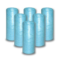 En Stock solide motif mousse à mémoire de forme déchiqueté oreillers en mousse éponge ferraille emballage par boîte plante inspiré mousse à mémoire remplissage