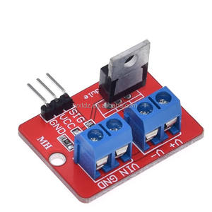 Yixintai ปุ่ม Mosfet ด้านบน0-24V IRF520โมดูลไดรเวอร์สำหรับ MCU แขนราสเบอร์รี่ <span class=keywords><strong>Pi</strong></span> สำหรับชุด DIY - Product Image 1
