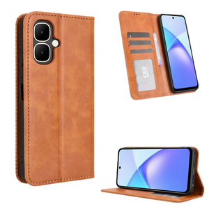 Funda Magnética Inteligente <span class=keywords><strong>de</strong></span> Cuero PU con Tapa Abatible para POP 20 SPARK GO 3, Funda para Teléfono Móvil - Product Image 1