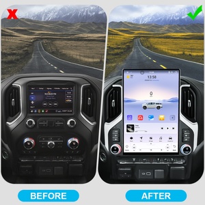 NaviHua 15.6" Android Car Radio Head Unit for Chevrolet Silverado 19-22 GMC Sierra 19-22 Multimedia Carplay - Product Image 3