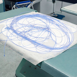 Fil de Couture Détectable aux Rayons <span class=keywords><strong>X</strong></span> de Haute Qualité TPU Neuro Chirurgical PP PVC Fil de Couture Détectable aux Rayons <span class=keywords><strong>X</strong></span> pour Utilisation Médicale à l'Hôpital - Product Image 1