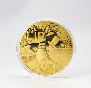 Les puissants commerçants personnalisent les pièces de monnaie métalliques peintes, les souvenirs de club et les emballages de coffrets cadeaux - Product Image 2