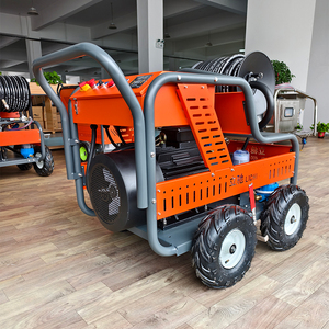 LC 22KW Jet eléctrico tubería lavadora alcantarillado Jetter 2465psi 170Bar doble cilindro nueva condición bomba núcleo componente - Product Image 2