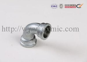 Jinmai PRO sản xuất Hot mạ kẽm uốn cong 90 độ nữ Threaded sắt dễ uốn phụ kiện đường ống - Product Image 4