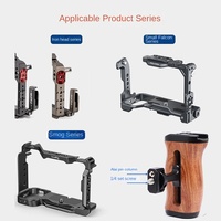Empuñadura Lateral Universal Extensible de Aluminio CNC Personalizada Estilo ARRI para Cámaras DSLR con Posicionamiento y Agarre Lateral para Jaula