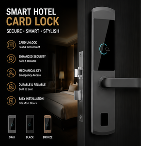 Cerradura Inteligente para Puerta de Hotel con Huella Dactilar y Teclado, Alta Seguridad, Aplicación Tuya, Sistema de Gestión Inteligente - Product Image 3