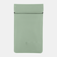 Faraday Pouch Bag Box Protection contre le vol de voiture de clé de voiture élégante avec des matériaux en cuir de silicone PU pour iPhone Pochette