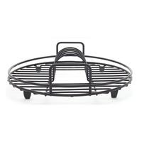 Étagère de rangement et de séchage vintage en acier inoxydable pour assiettes, pour placard de cuisine