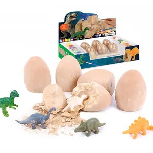 Dinosaur Digging Discover Eggs Kit Fossil Archaeology Early Science Stem Educational Toys for Kids