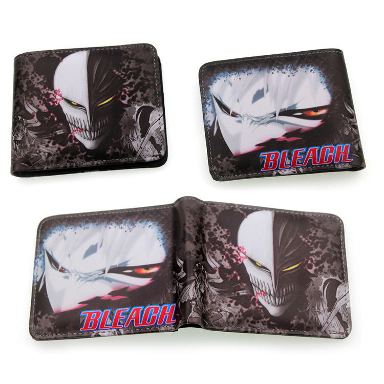 Bleach Short Wallet - 21 Designs Anime Fashion PU Leather
